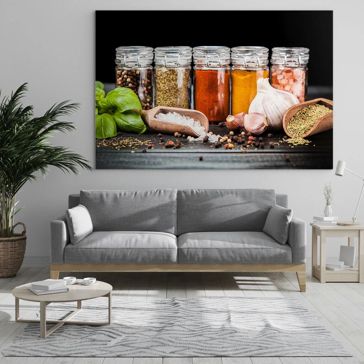 Glass picture - Spicing Up Life - 120x80 cm