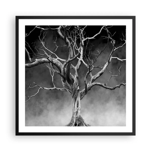 Poster in black frame - Primordial and Sacred - 60x60 cm