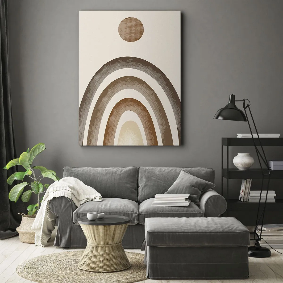Canvas picture - In a Distant Galaxy - 45x80 cm