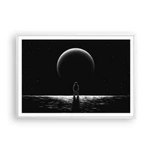 Poster in white frmae - Face to Face - 100x70 cm