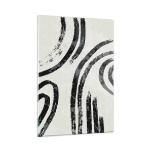 Glass picture - Stopped Half Way - 50x70 cm