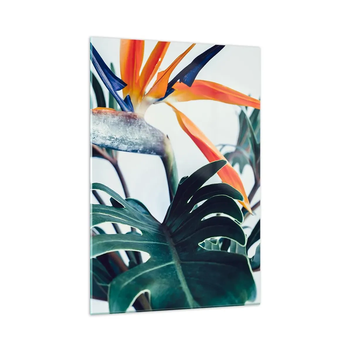 Glass picture - Birdy Bush - 70x100 cm
