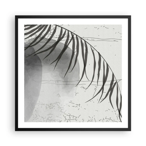 Poster in black frame - Subtle Exoticism of Nature - 60x60 cm