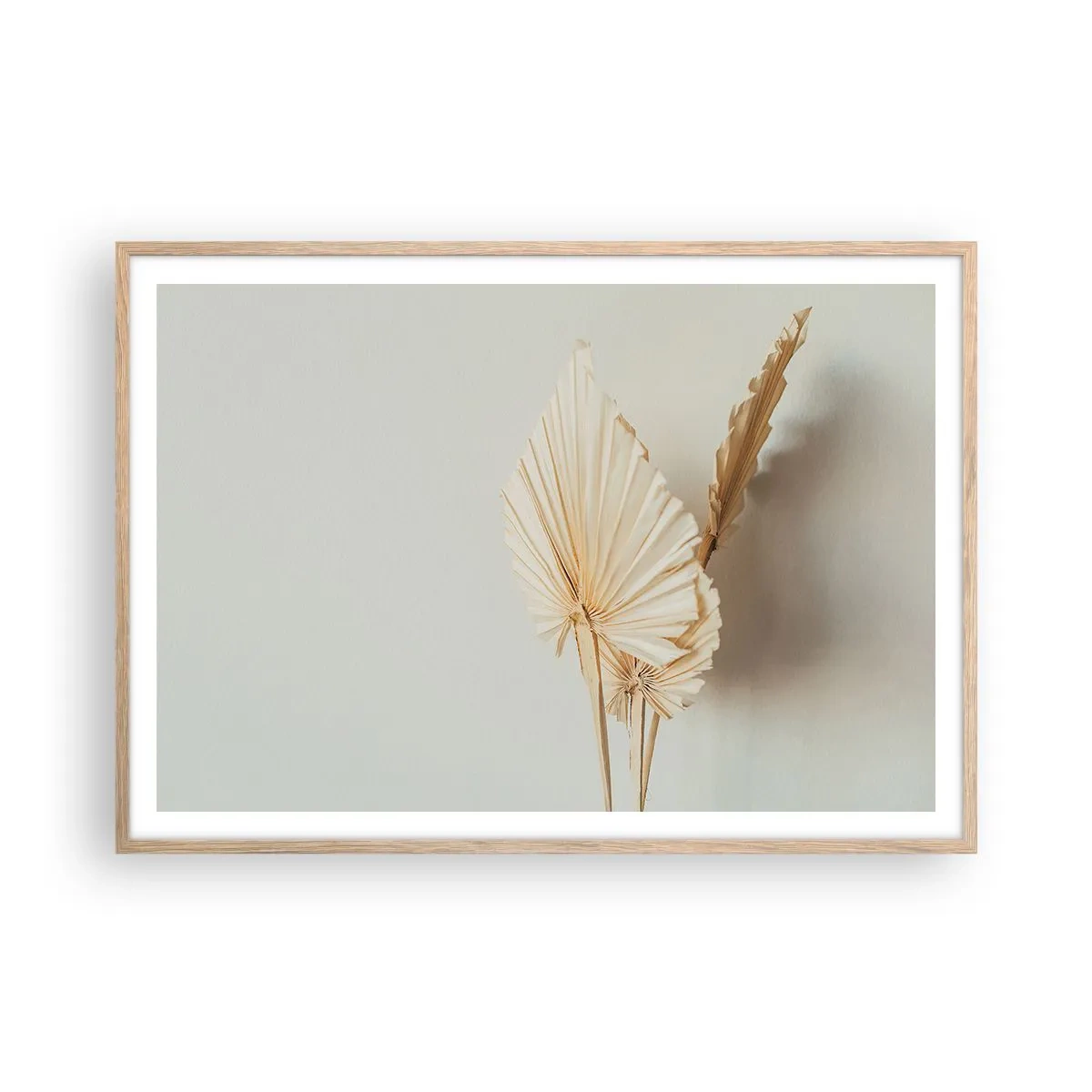 Poster in light oak frame - When It Needs Calming Down - 100x70 cm