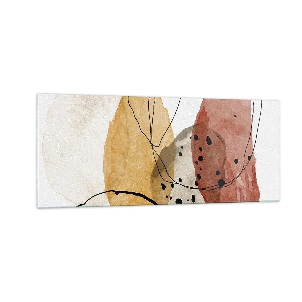 Glass picture - Like a Light Air - 100x40 cm