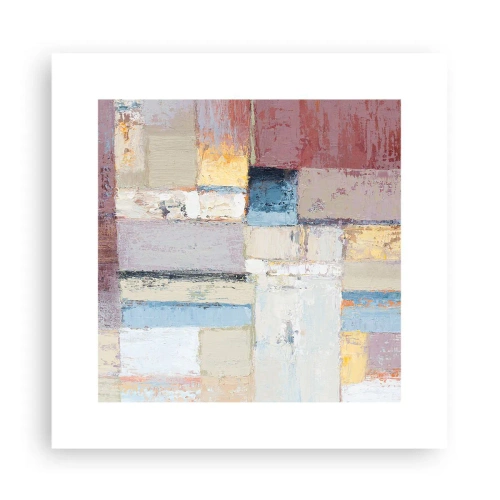 Poster - Calm of Geometry - 30x30 cm