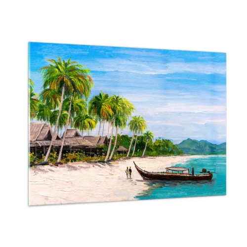 Glass picture - Exotic Dream - 100x70 cm