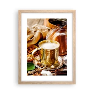 Poster in light oak frame - Have a Nice Day! - 30x40 cm