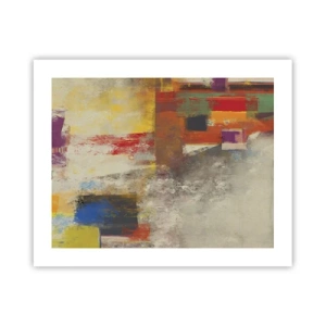 Poster - Geometry of Colours - 50x40 cm