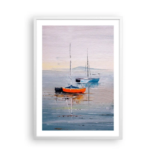 Poster in white frmae - Deserved Rest - 50x70 cm