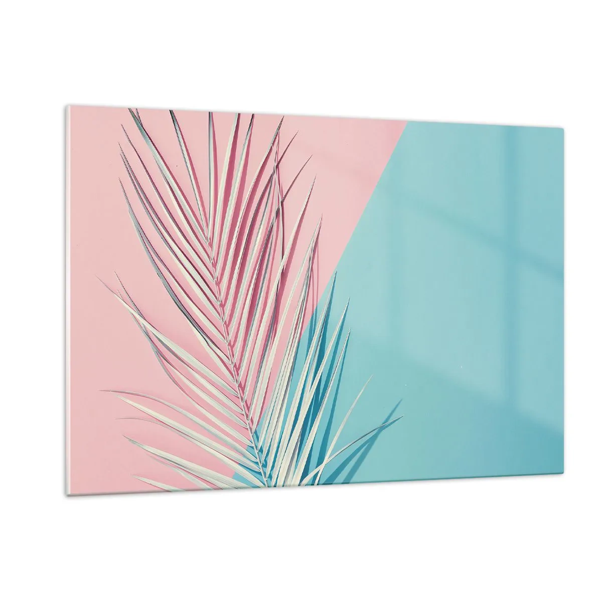 Glass picture - Tropical impression - 120x80 cm