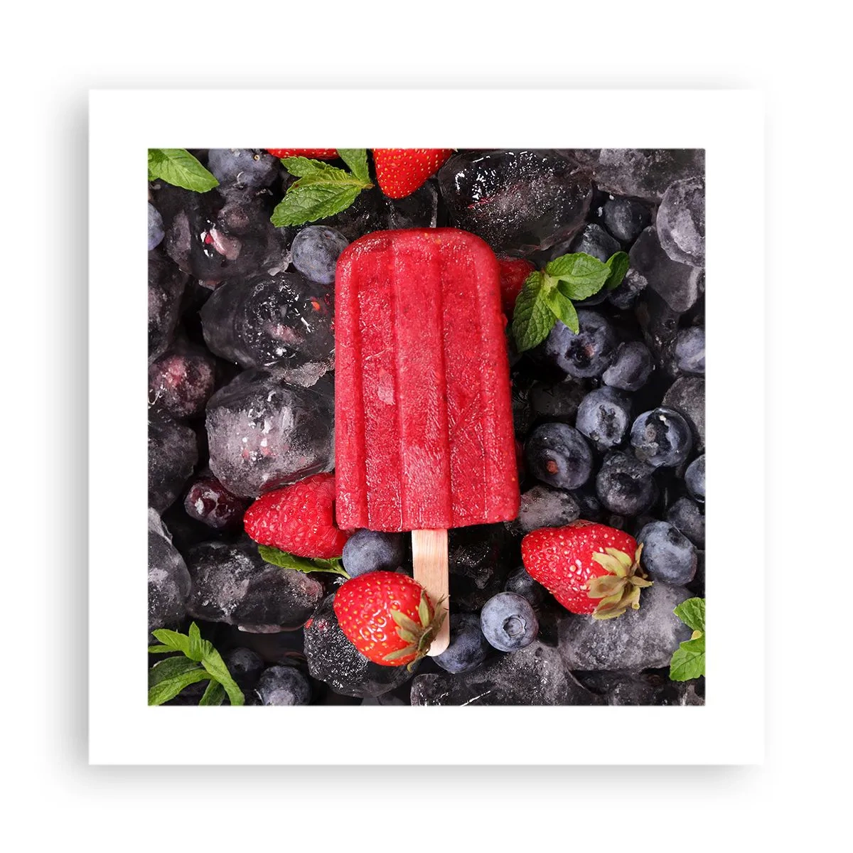 Poster - Flavour of Hot Summer - 40x40 cm