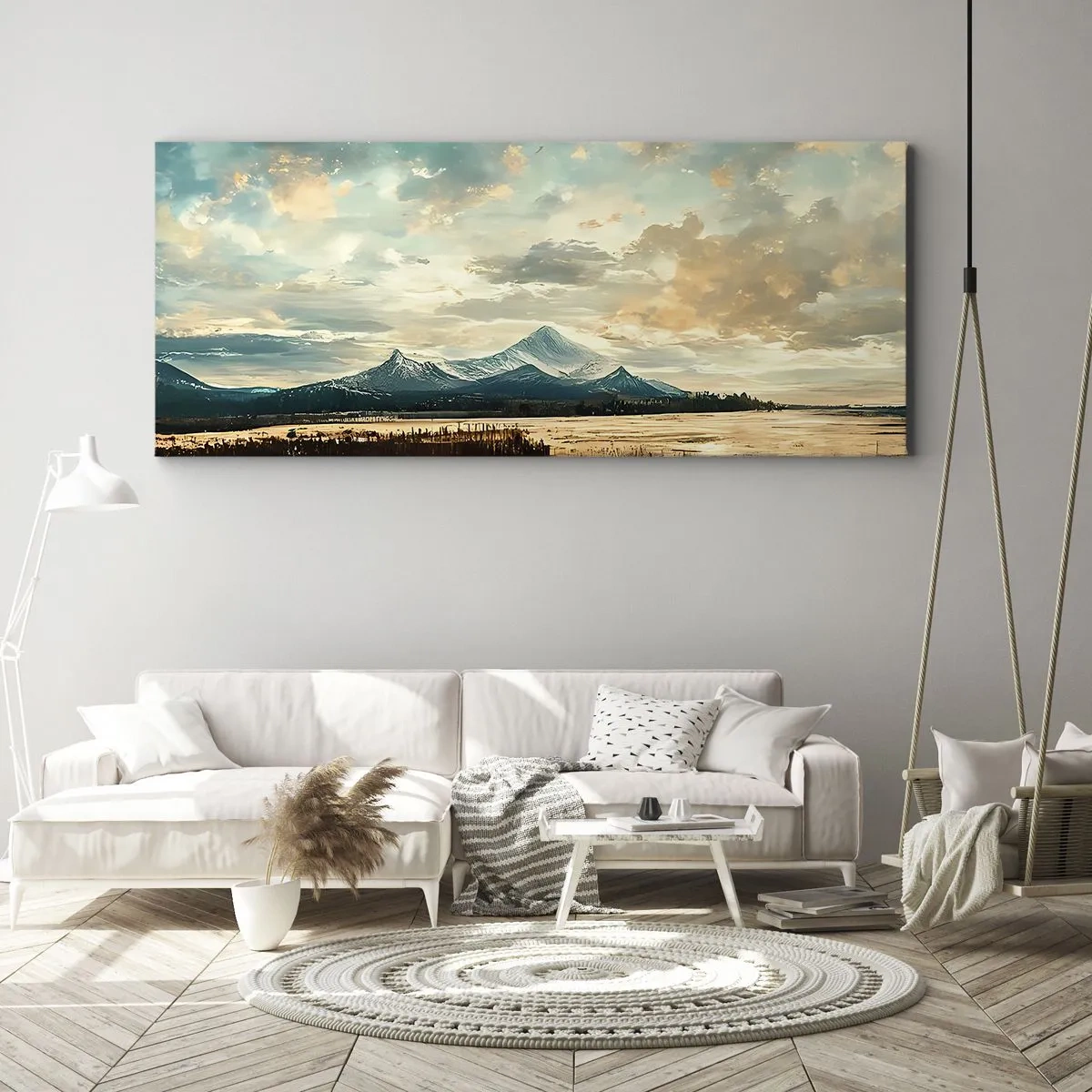 Canvas picture - Under Heaven's Protection - 160x50 cm