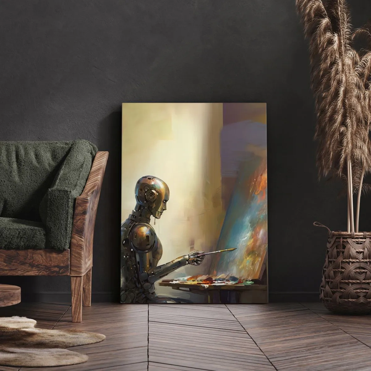 Canvas picture - Art of the Future - 80x120 cm