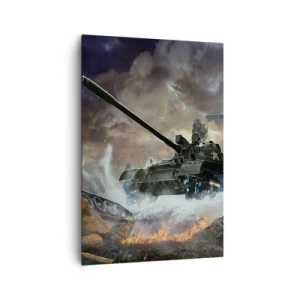 Canvas picture - Battle Is Scary and Beautiful - 70x100 cm
