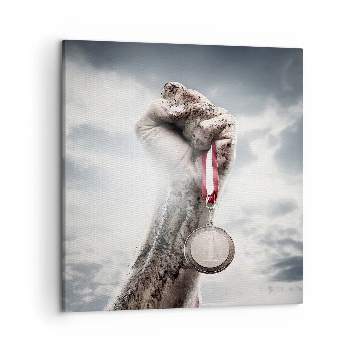 Canvas picture - Per Aspera Ad Astra - 50x50 cm