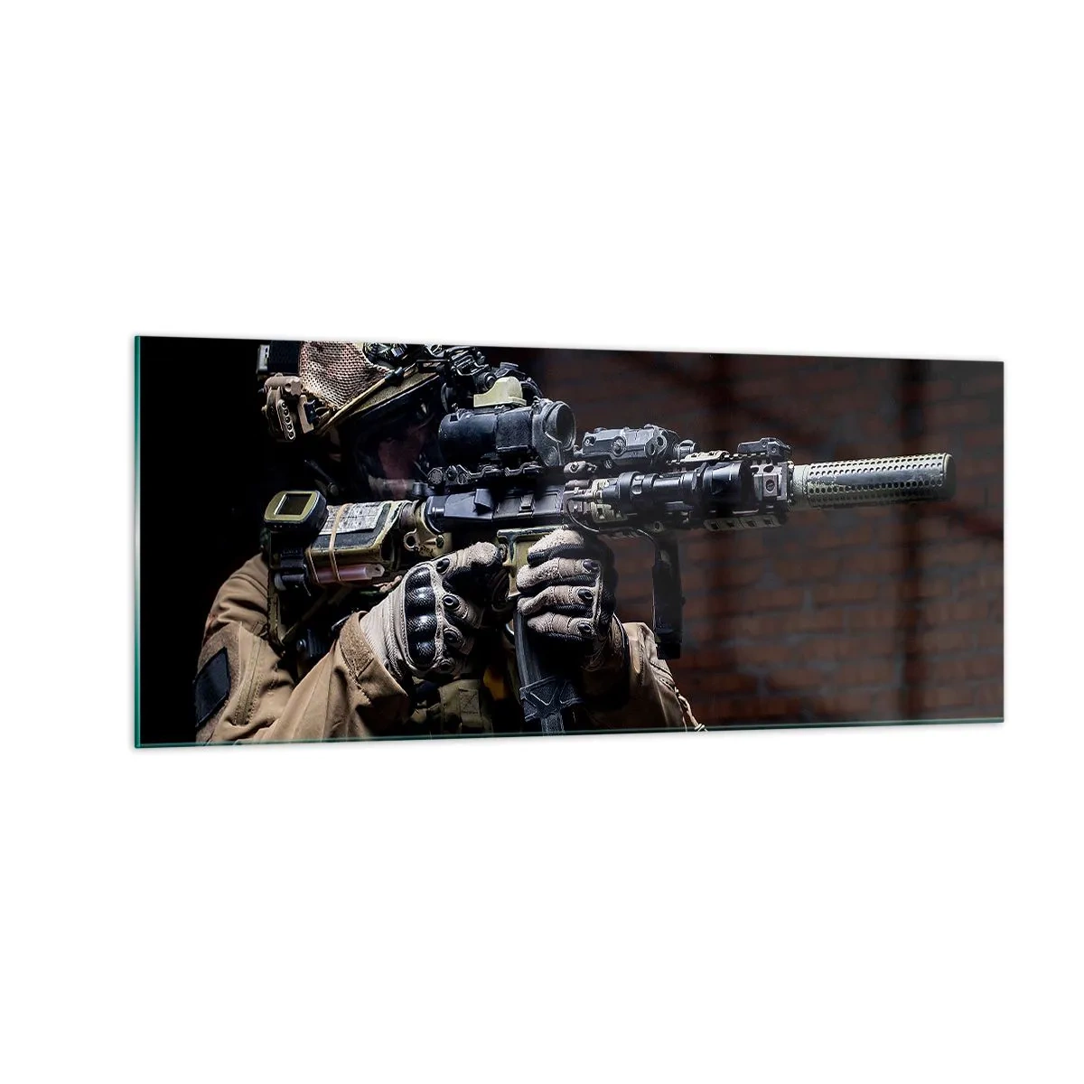 Glass picture - Deadly Effective - 100x40 cm