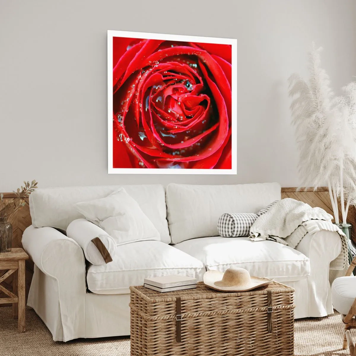 Poster - In Dew Drops - 40x40 cm
