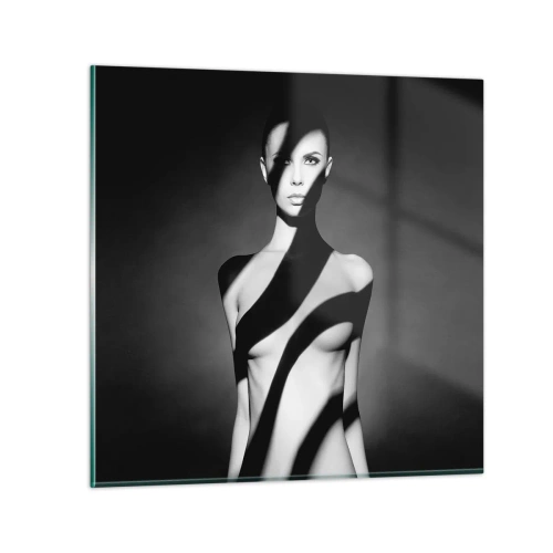 Glass picture - In the Light and in the Shadow - 60x60 cm