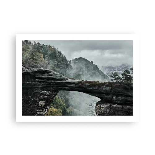 Poster - Adventure Is About to Start - 70x50 cm