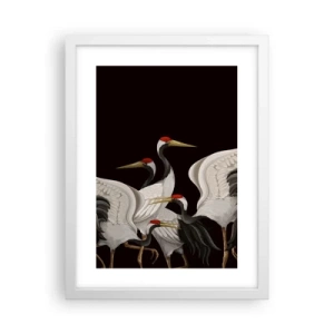Poster in white frmae - Bird Affairs - 30x40 cm