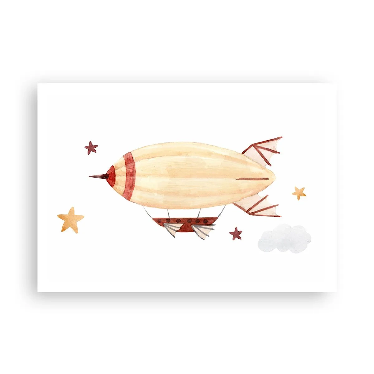Poster - Airship - 100x70 cm