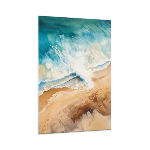 Glass picture - Returning Wave - 70x100 cm