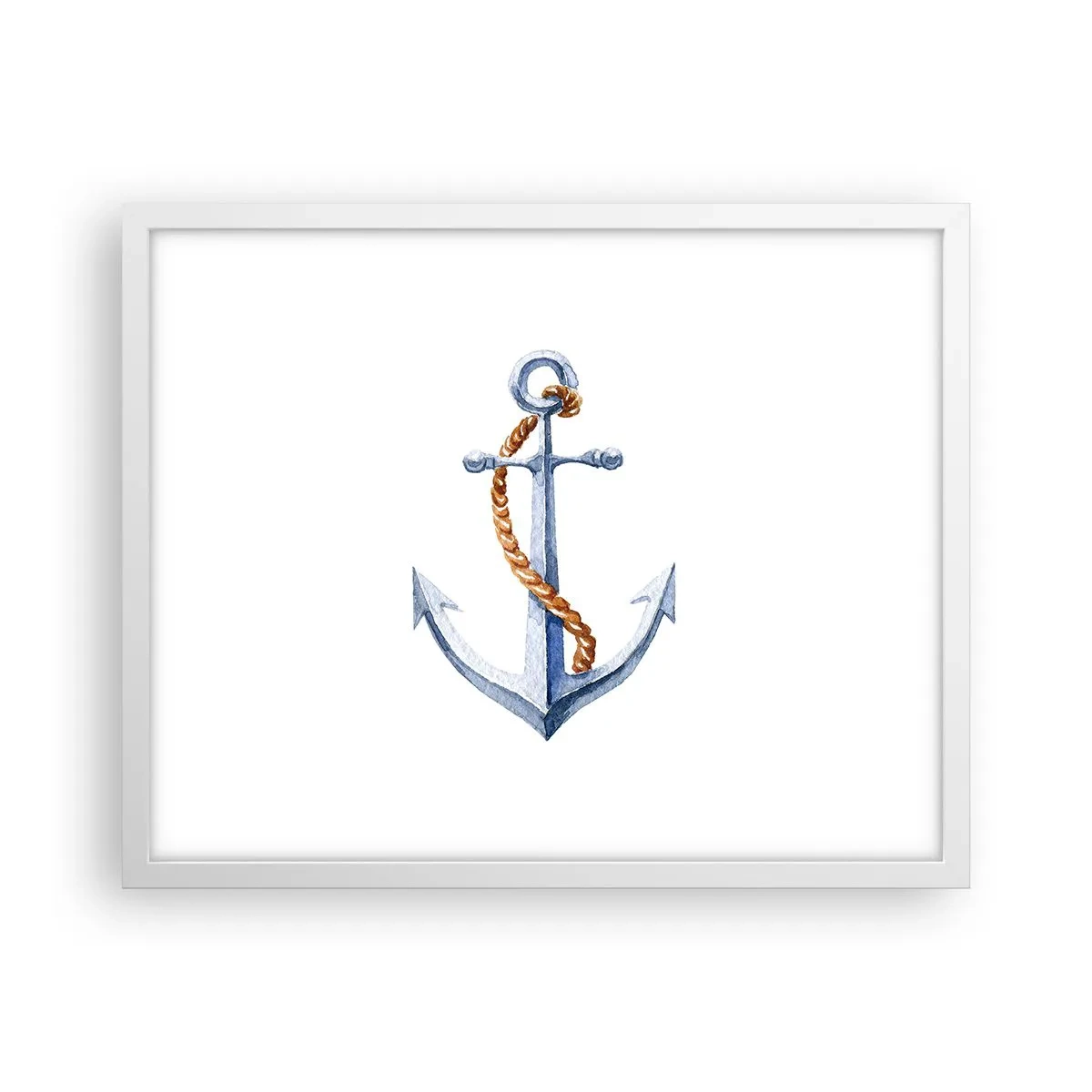 Poster in white frmae - Ahoy Adventure! - 50x40 cm