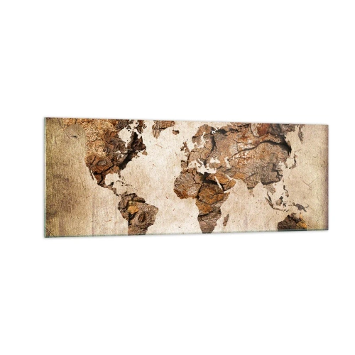 Glass picture - Discovery of the World - 140x50 cm