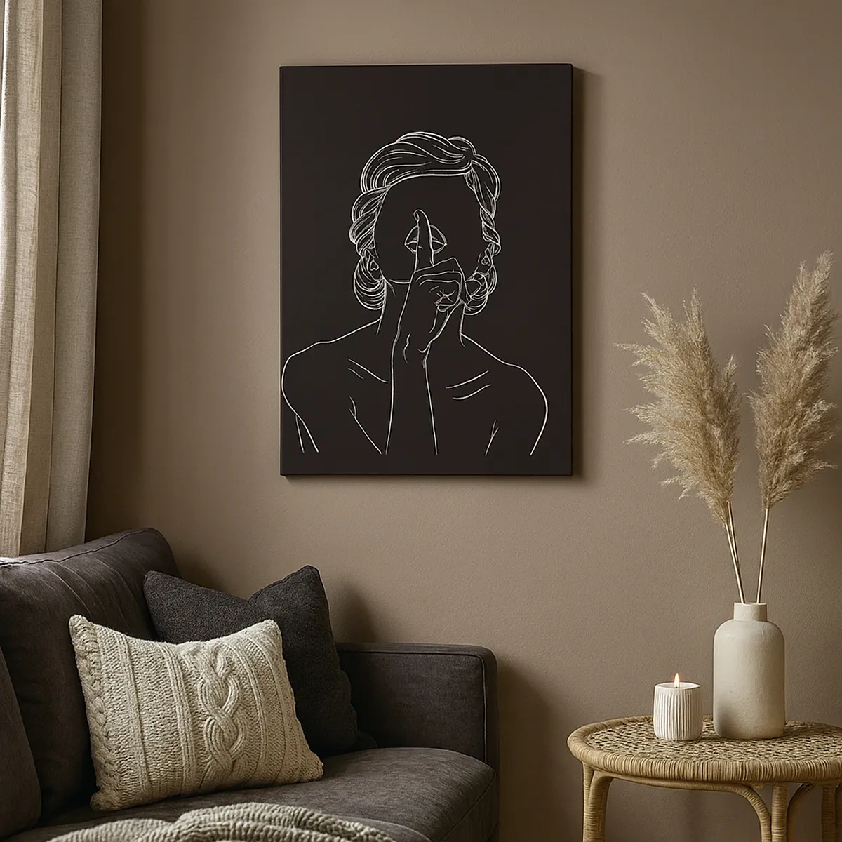 Canvas picture - Beauty Blossoms in Soul - 50x70 cm