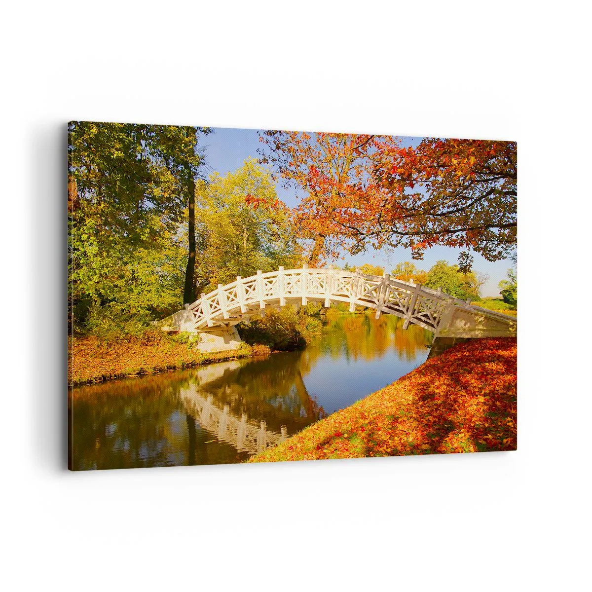 Canvas picture - On a White Bridge of Sighs - 100x70 cm