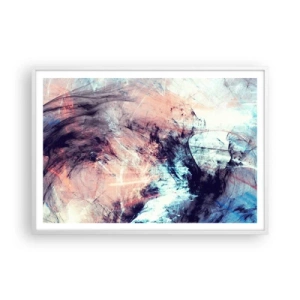 Poster in white frmae - Feel the Wind - 100x70 cm