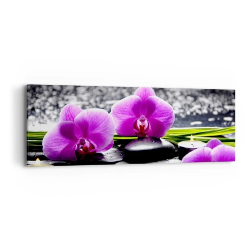 Canvas picture - Drowning in Peace and Quiet - 90x30 cm