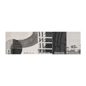 Photo Wallpaper Sample Premium Canvas - There and Back - Minimalism, Abstraction, Piece - 100x30 cm