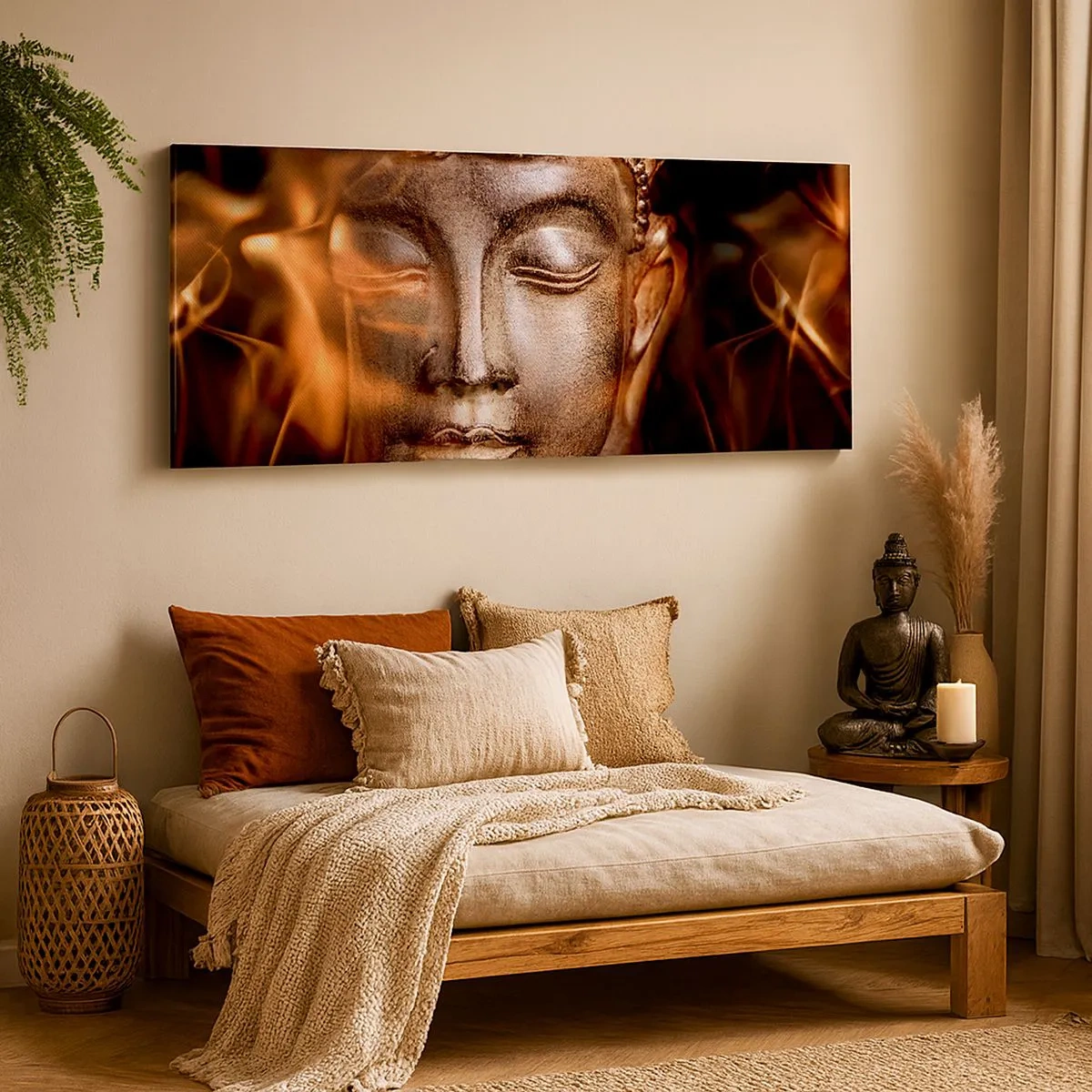 Canvas picture - There Is Only Now and Here - 100x40 cm