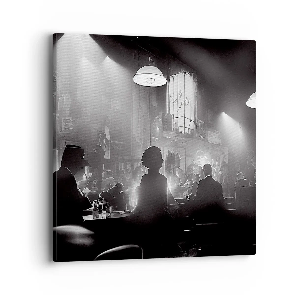 Canvas picture - In Jazz Ambiance - 40x40 cm