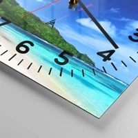 Clock face with numbers