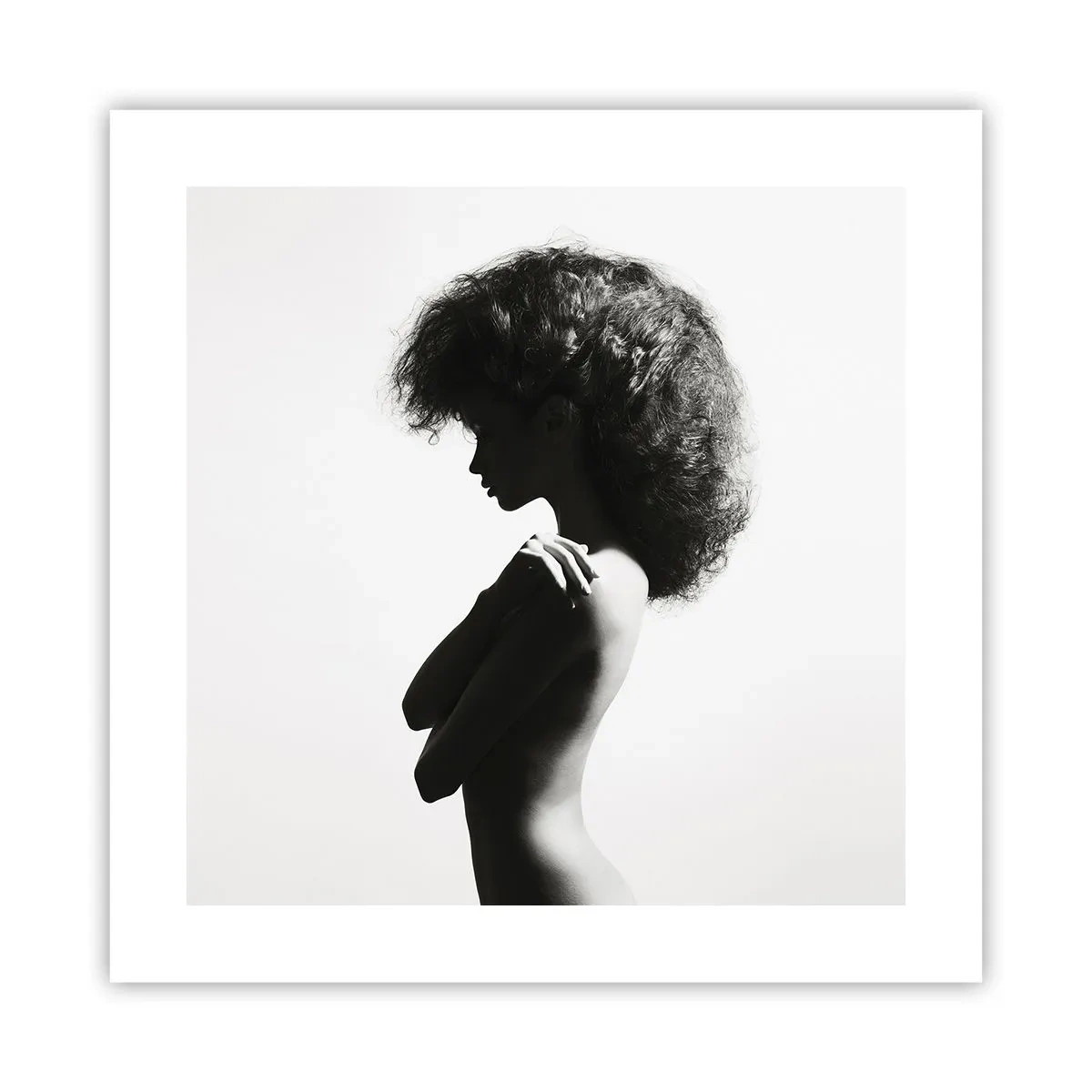 Poster - Like a Flower on a Thin Stem - 40x40 cm