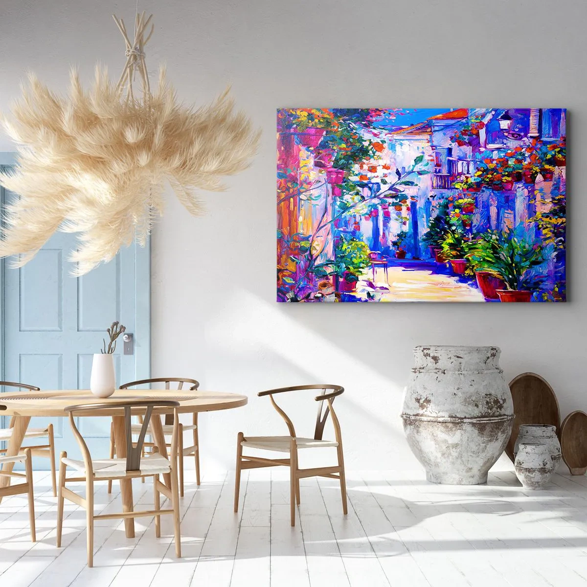 Canvas picture - Impression - Italian Alley - 120x80 cm