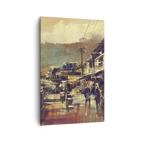 Canvas picture - Life As a Abundance of Greyness - 80x120 cm