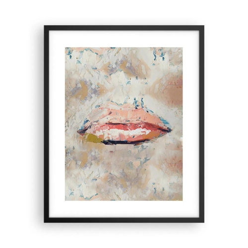 Poster in black frame - It Awakens the Senses - 40x50 cm