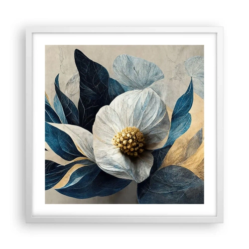 Poster in white frmae - With a Heart of Gold - 50x50 cm