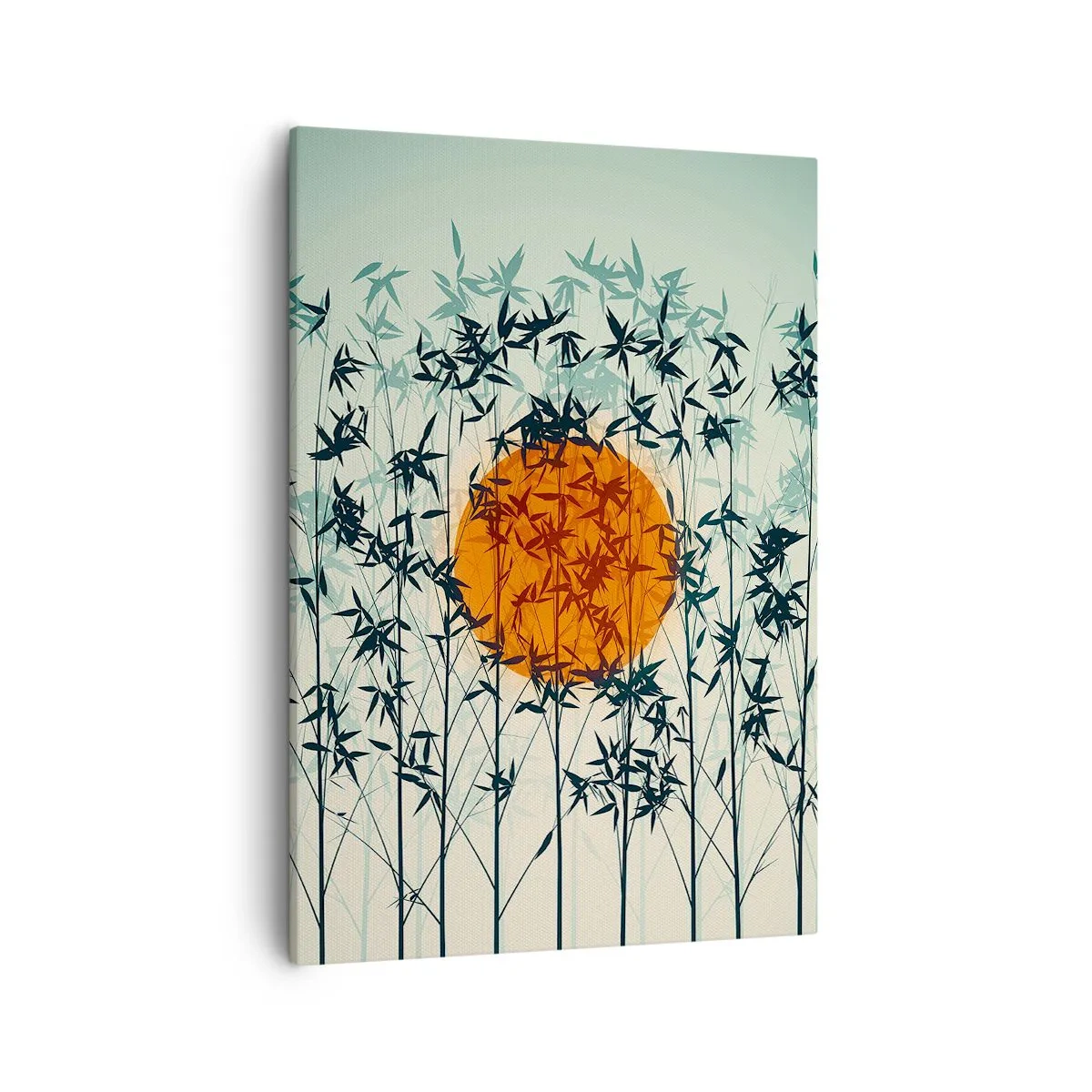Canvas picture - Japanese Sun - 50x70 cm