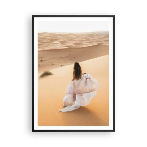 Poster in black frame - Escape to Freedom - 70x100 cm