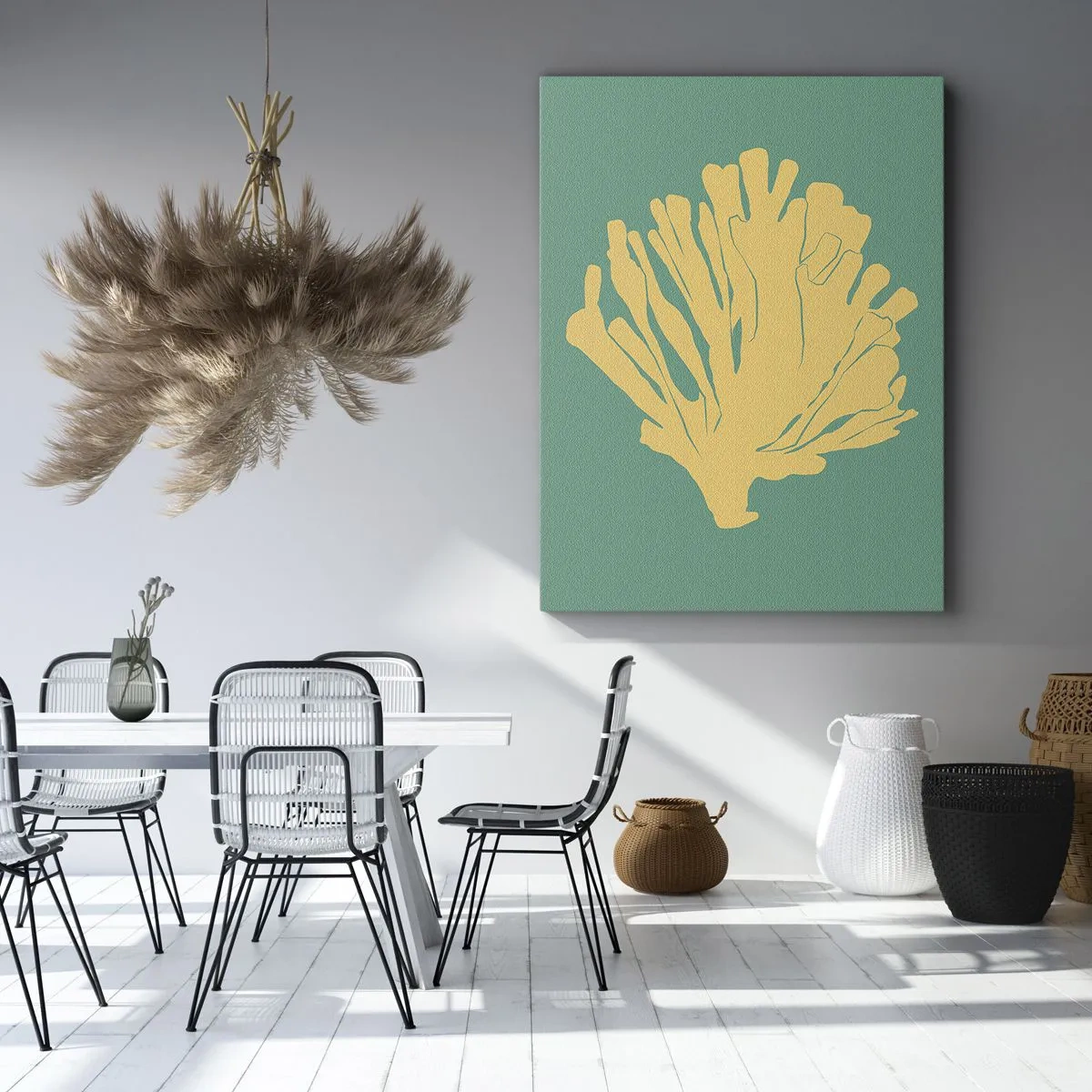 Canvas picture - Bush of Underwater Forest - 80x120 cm