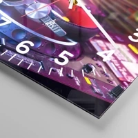 Clock face with numbers