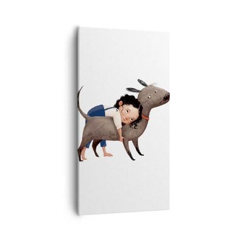 Canvas picture - Best Friends - 55x100 cm