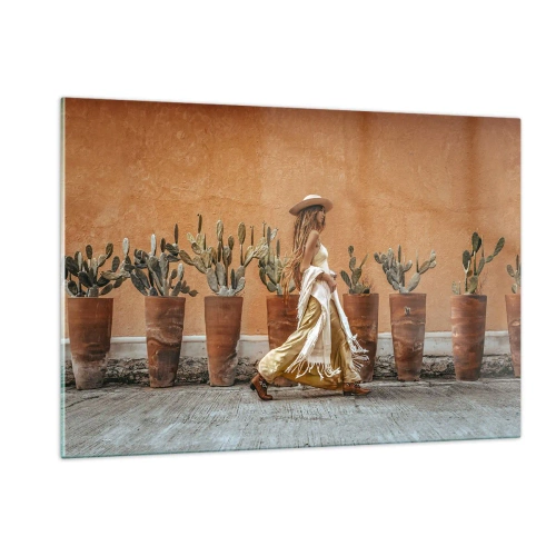 Glass picture - Hippie Style - 120x80 cm