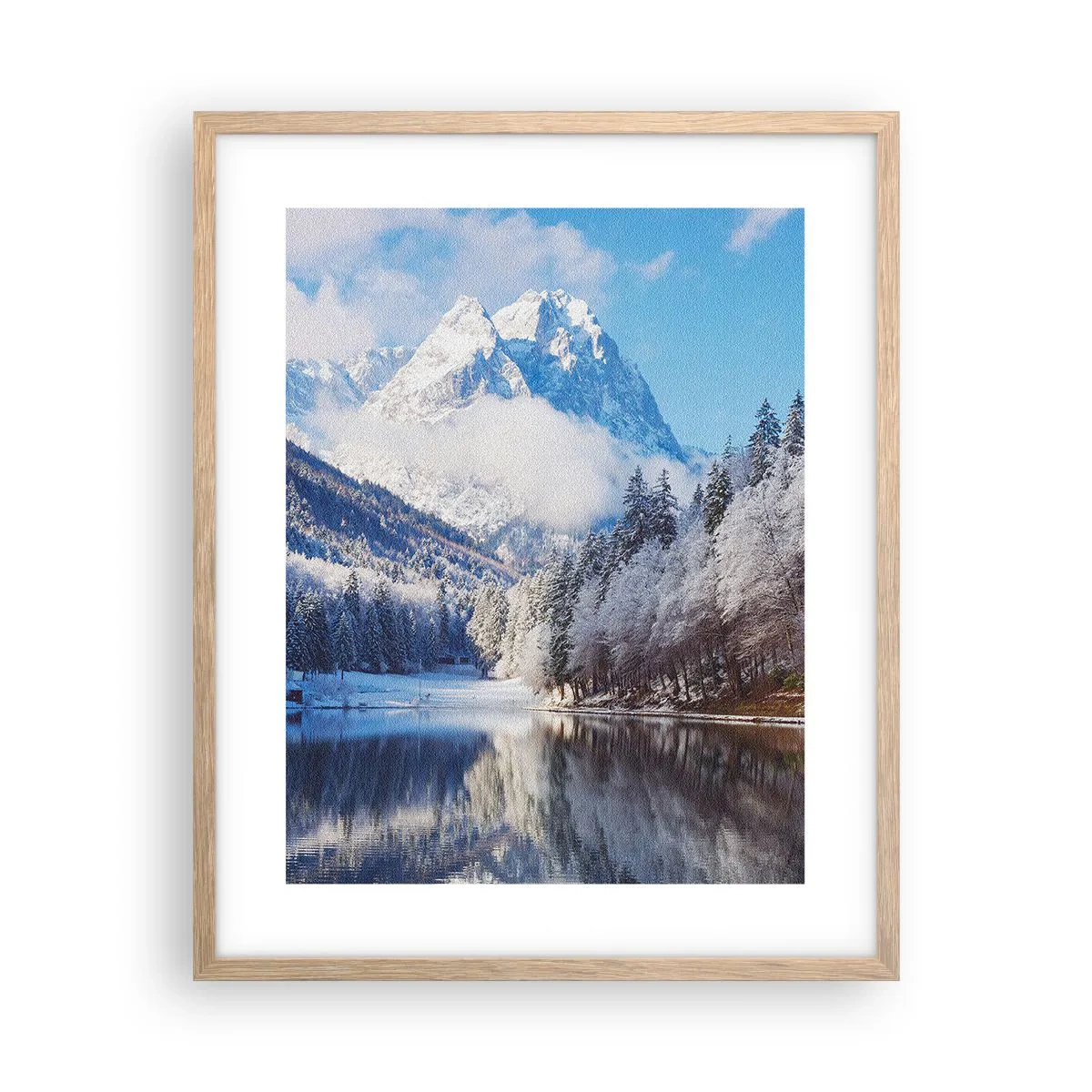 Poster in light oak frame - Snow Patrol - 40x50 cm