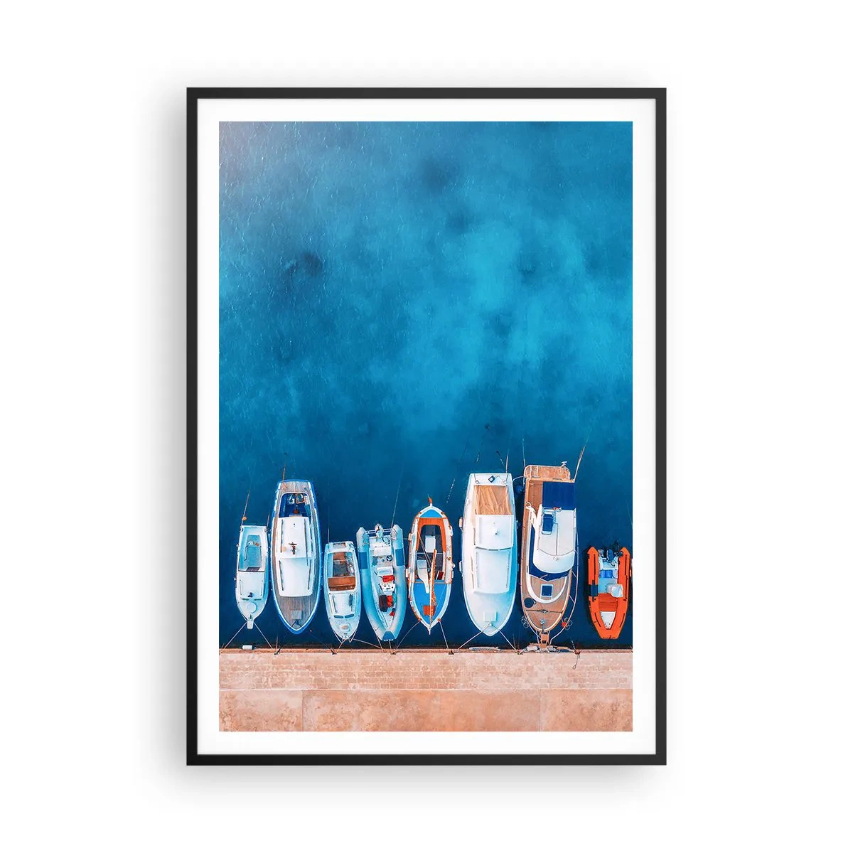 Poster in black frame - In One Row - 70x100 cm